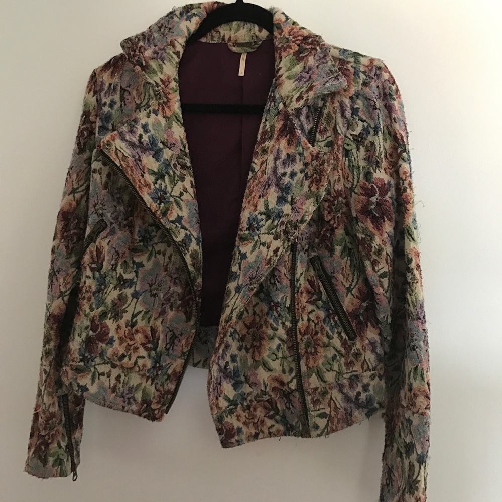 Free people floral jacket
